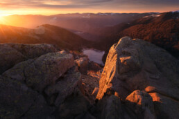 Lever de soleil depuis le Hohneck dans les Vosges