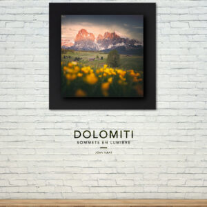 Tirage d'art des Dolomites