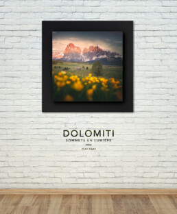 Tirage d'art des Dolomites