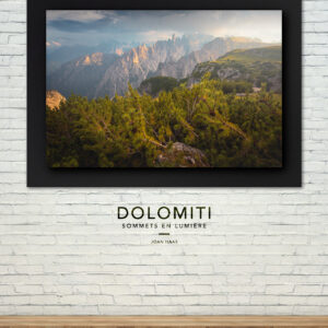 Tirage d'art des Dolomites