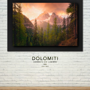Tirage d'art des Dolomites