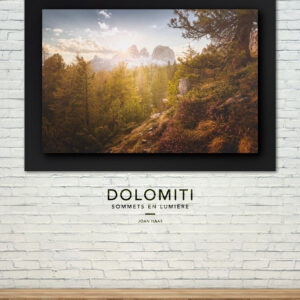Tirage d'art des Dolomites