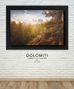 Tirage d'art des Dolomites