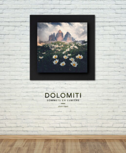 Tirage d'art des Dolomites